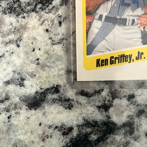 1990 Ultra Rare Fleer Ken Griffey Jr. baseball card in Near MINT condition. - Picture 5 of 6